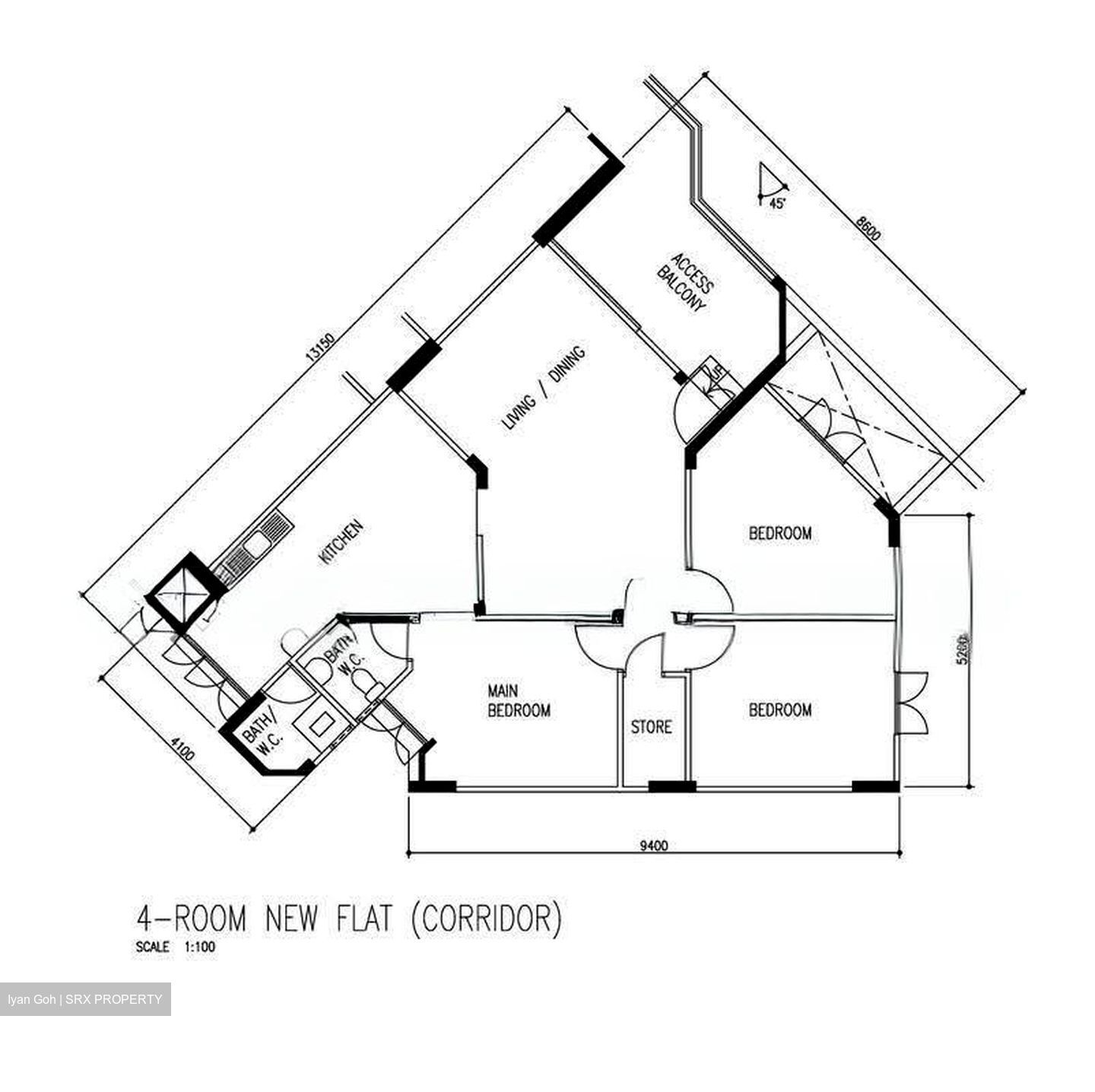 Blk 257 Jurong East Street 24 (Jurong East), HDB 4 Rooms #636484661